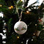 Weihnachtskugeln Frosch, Hummel, Grashüpfer 3er-Set