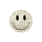 DRMZ Rhinestone Emoji Sølv