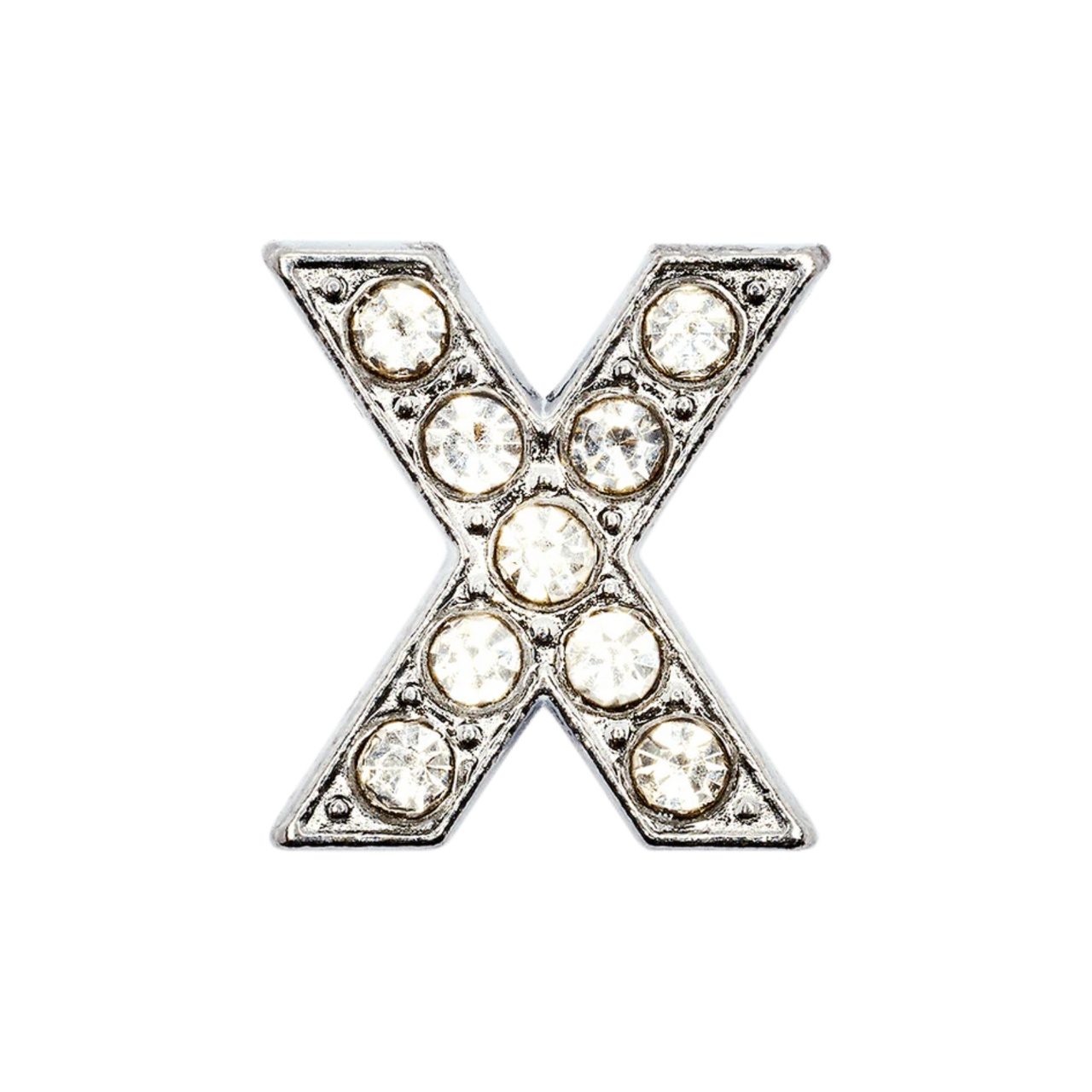 DRMZ X - Silver Rhinestone