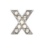 DRMZ X - Silver Rhinestone