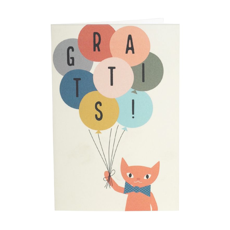 Kort 10x15 Ballonger