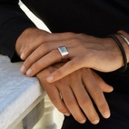 Ring Cole Signet Stål