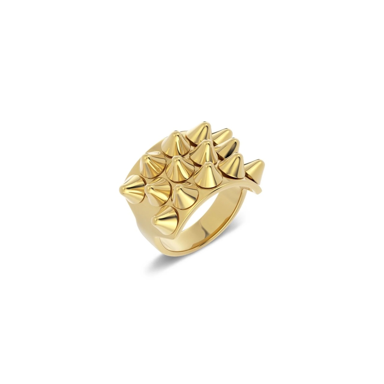 Ring Peak Guld S 16,8 mm