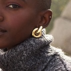 Øredobber Redondo Studs L Gull