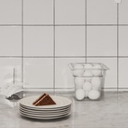 Assiette Krås 21 cm Creme