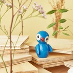 Spring birds 6.5 cm Lucky Light Blue