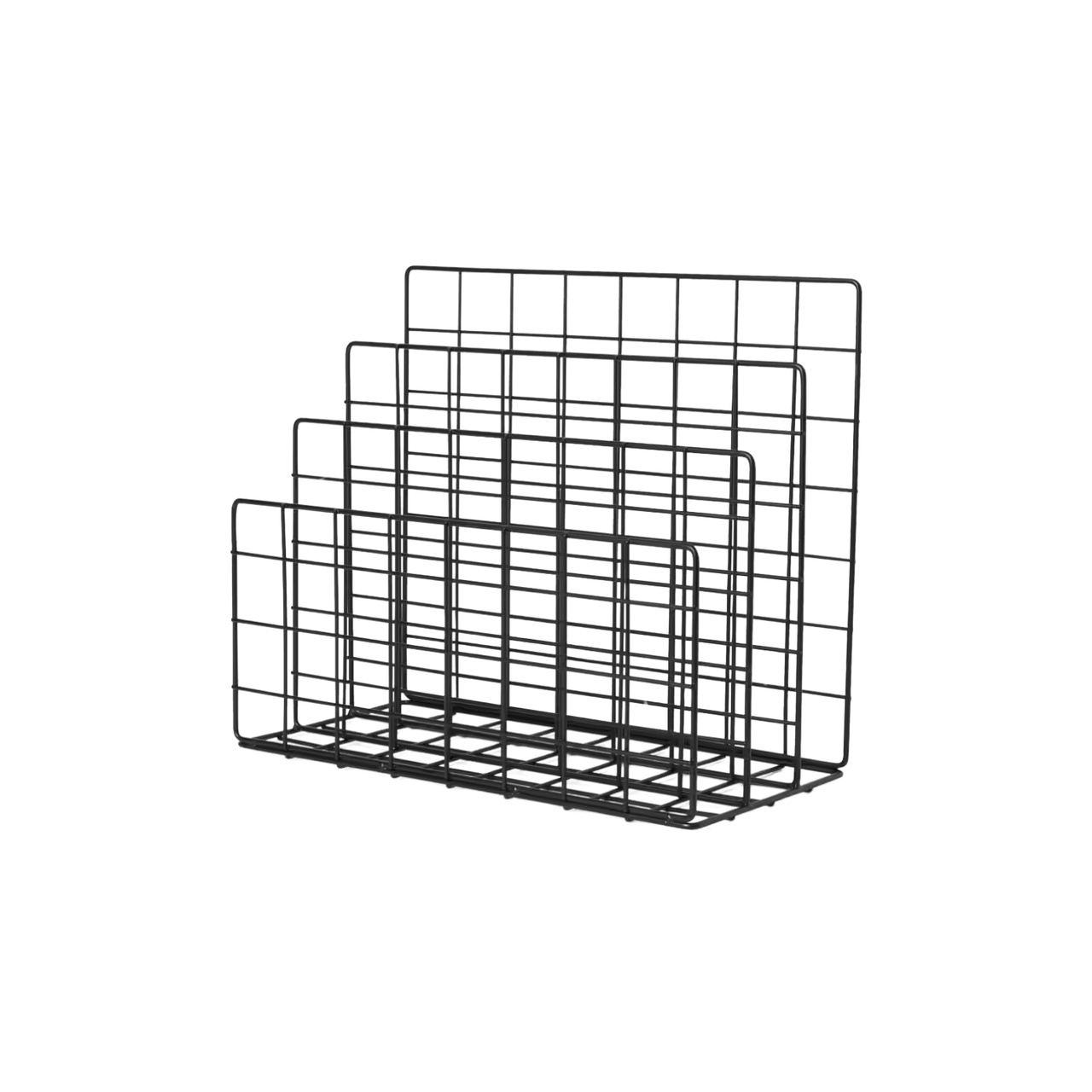 Avisstativ Koster 37x18x32 cm Svart