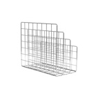 Tidsskriftstativ Koster 37x18x32 cm Krom