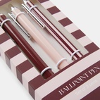 Pennset KIT 3-pakning rosa/burgunder