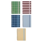 Linjerad anteckningsbok KIT Check A6