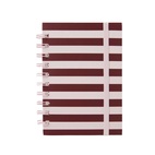 Linjerad anteckningsbok KIT Stripe A6