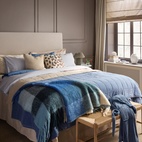 Celia Bedspread 180x240cm Blue