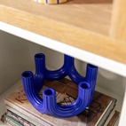 6-arm Churros Blue Candelabra