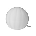 Bordslampa rund glas