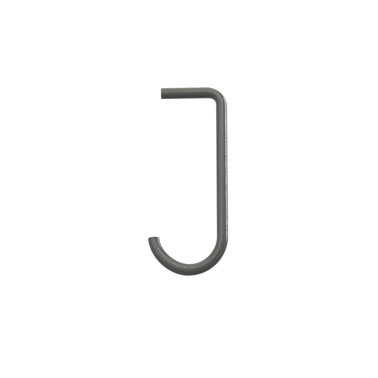 J-krok 5-pakning pulverlakkert stål Mørkegrå