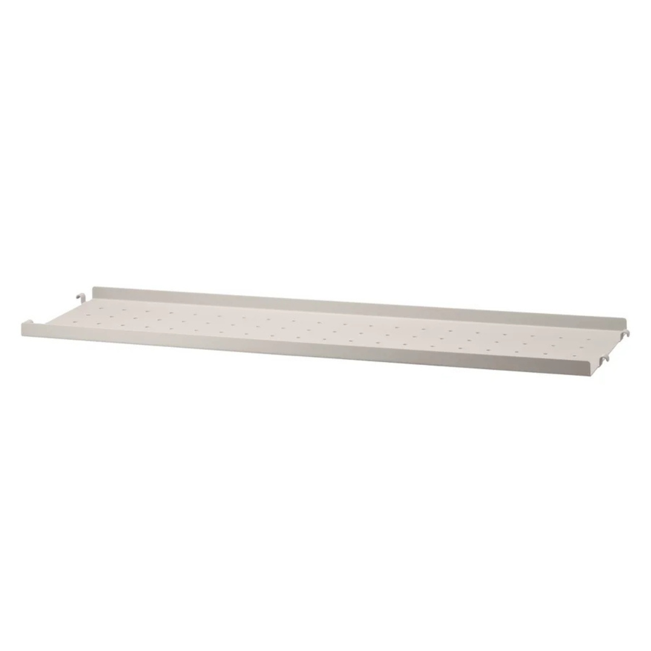Metallhyllplan Låg 78x20 beige