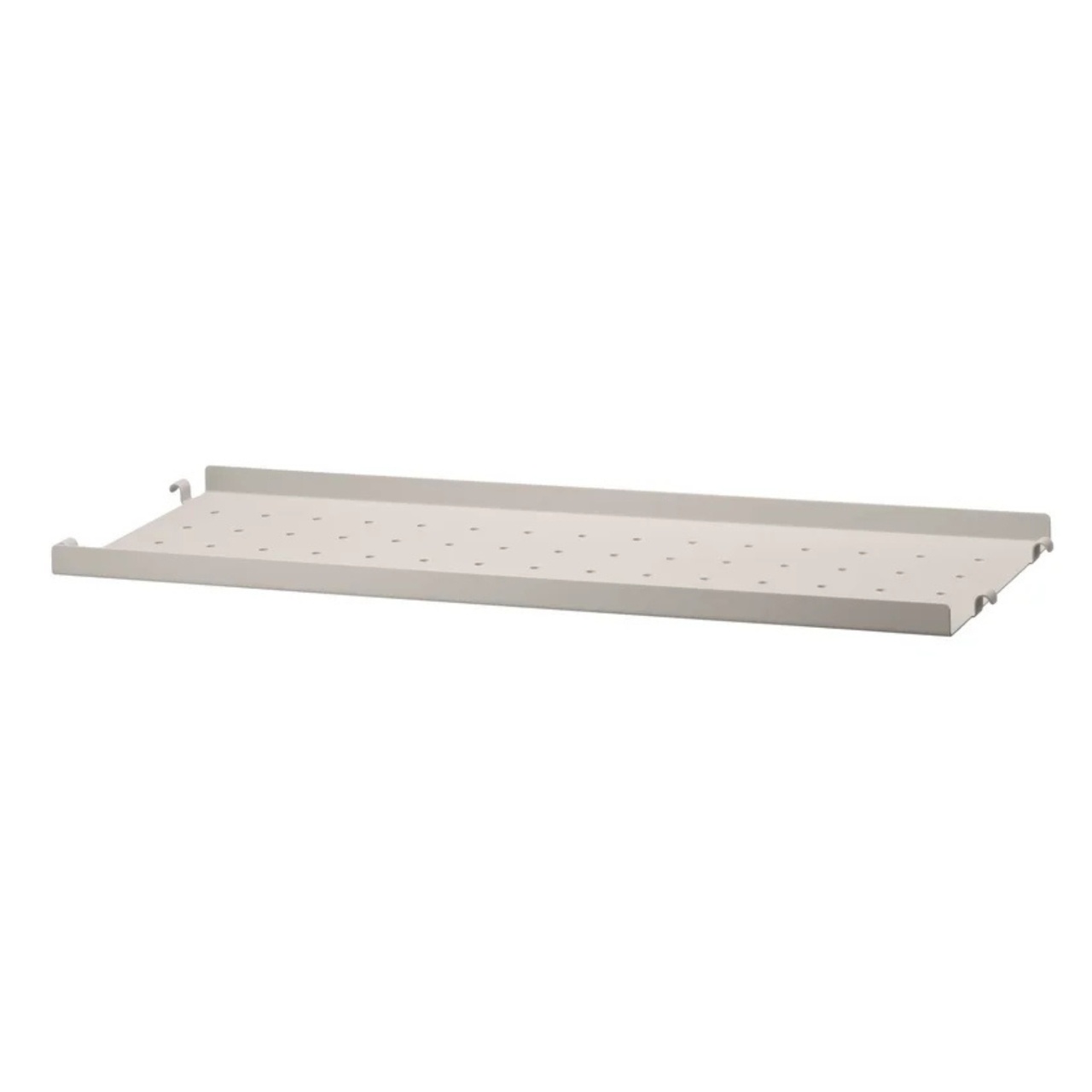 Metallhyllplan Låg 58x20 beige
