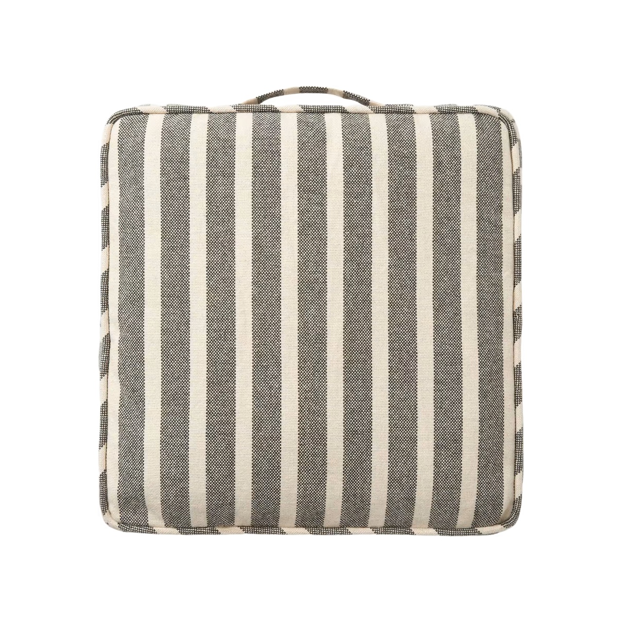 Sittdyna Box Bill 40x40x6cm svart/vit