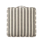 Sittdyna Box Bill 40x40x6cm svart/vit