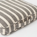 Sittdyna Box Bill 40x40x6cm svart/vit