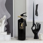 Brandsläckare svart/guld solstickan 2kg