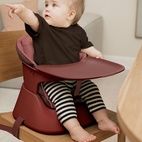 Hannie Mahogany Red Portable High Chair