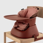 Hannie Mahogany Red Portable High Chair