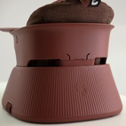 Hannie Mahogany Red Portable High Chair