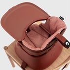Hannie Mahogany Red Portable High Chair