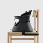 Bærbar barnestol Hannie Charcoal Black