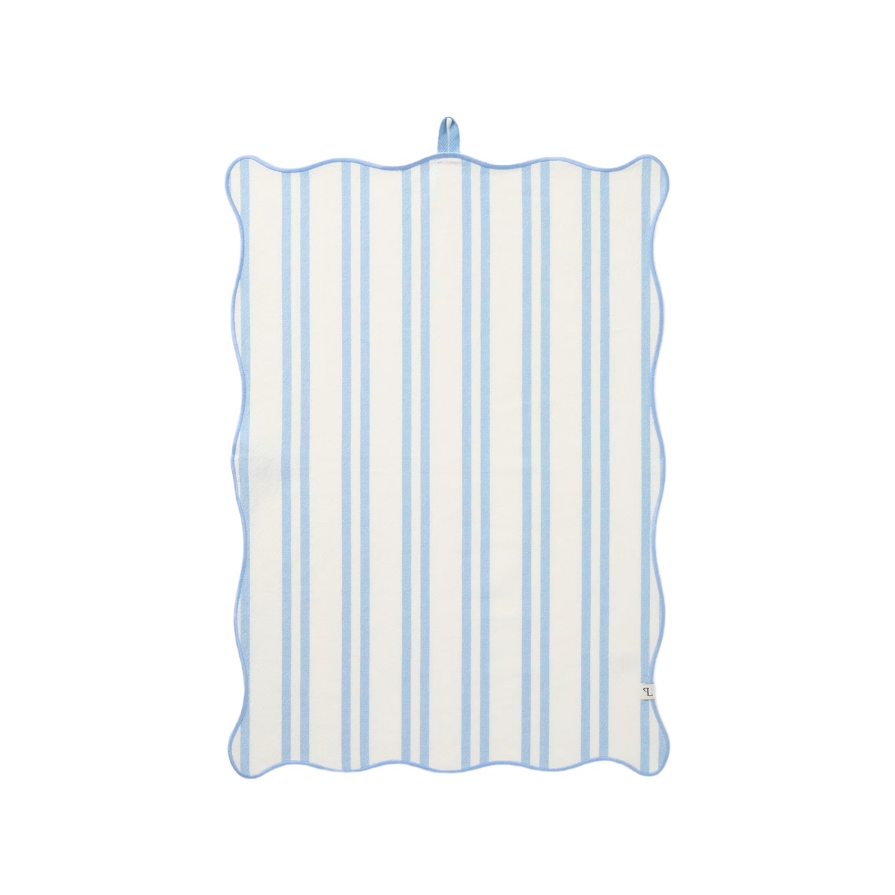 Kjøkkenhåndkle Striped 50x70 cm blå