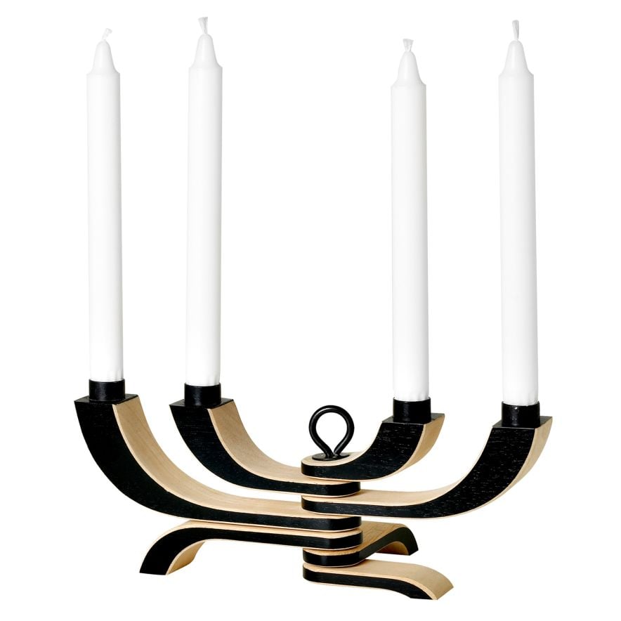 Lysestake Nordic Light 4 svart
