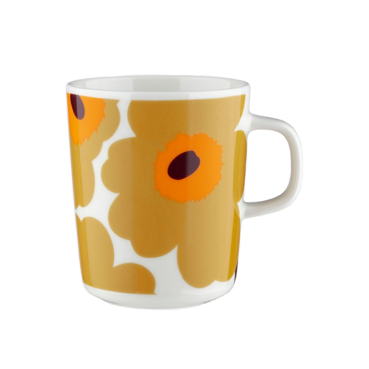 Kopp Oiva / Unikko 2,5 dl sennepsgul/oransje