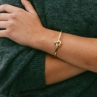 Armbånd Infinity Knot Gull Small
