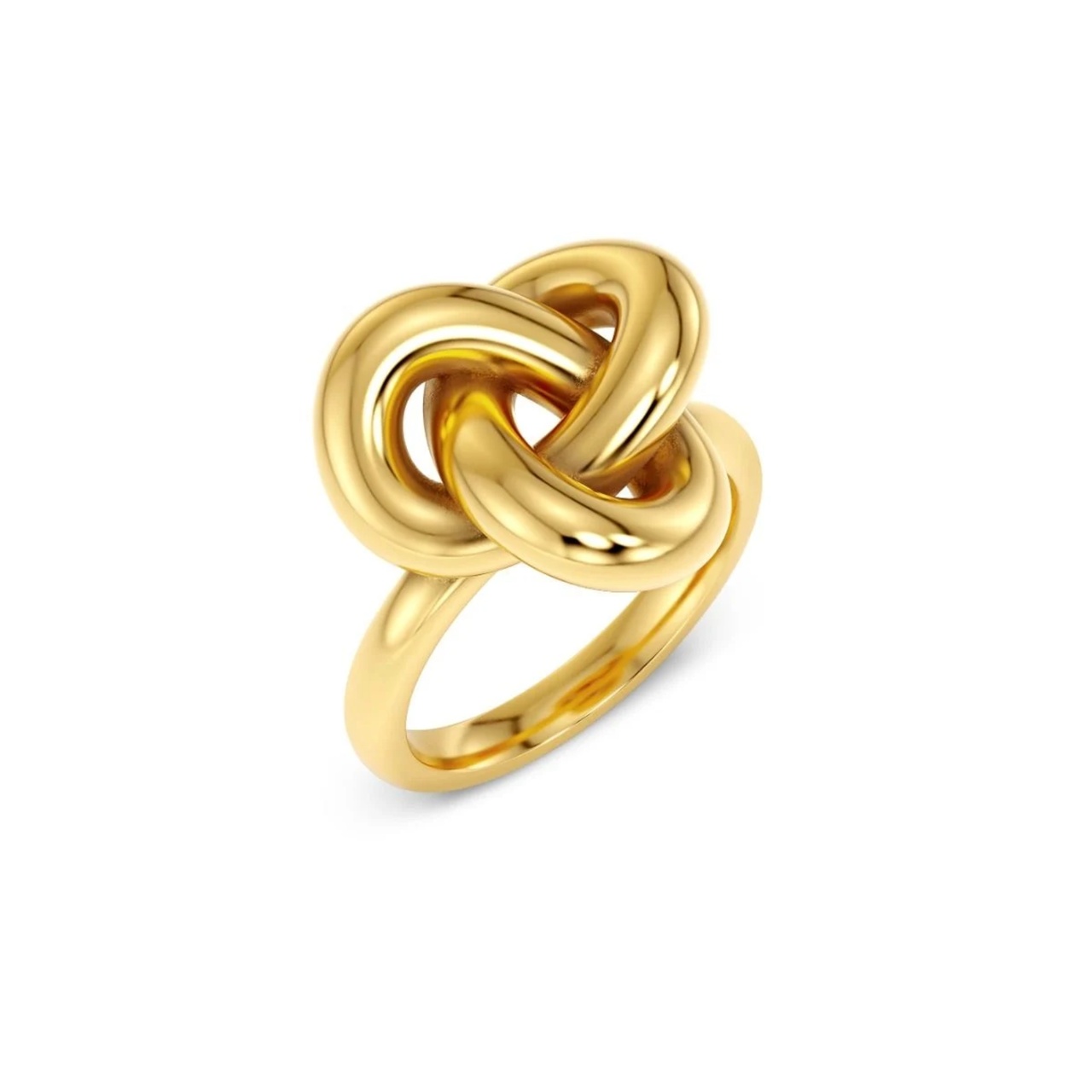 Ring Infinity Knot Large Guld XL 19,5 mm