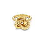 Ring Infinity Knot Large Guld XL 19,5 mm
