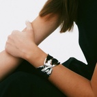 Armband Tidal Stål Large