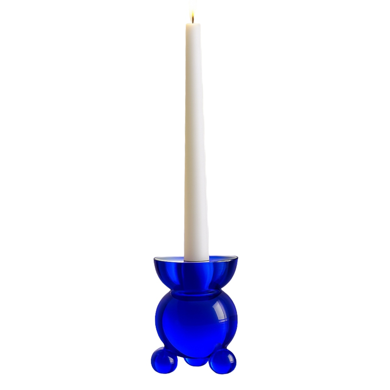 Ljusstake DT Kulan S  Blå