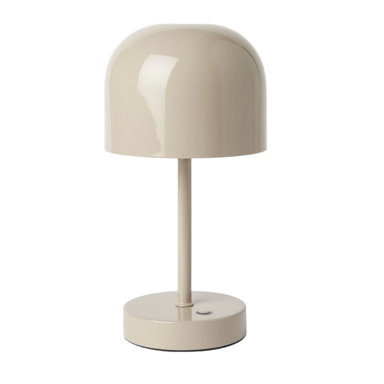 Oppladbar bordlampe Ebba Varmgrå
