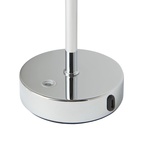 Oppladbar bordlampe Ebba Krom
