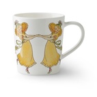 Becher mit Henkel Maskrosflickan