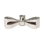 Ljusstake Bow låg Silver
