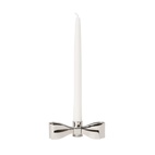 Ljusstake Bow låg Silver