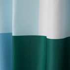 Duschdraperi Jack 180x200 cm grön/blå