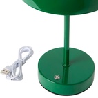 Oppladbar bordlampe Lova New green
