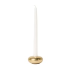 Ljusstake Rund låg Guld
