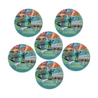 Glasunderlägg Göteborg 6-pack