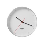 Väggklocka Mano 25 cm Krom
