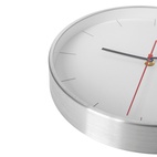 Väggklocka Mano 25 cm Krom