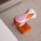 Birds 1967 No. 8 Orange/Red